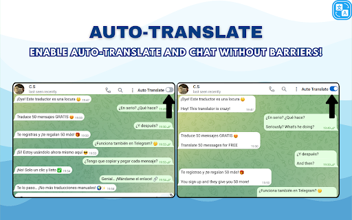 Telegram™ Web Translator screenshot