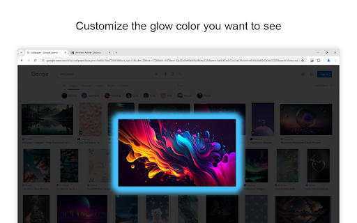 Ambient Aurea for Google Chrome screenshot