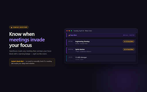 Notification Mute & Focus Hours — Quiethours screenshot