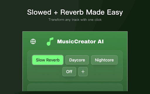 Slowed + Reverb screenshot