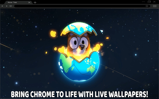 Bluey Sleepytime 2 Live Wallpaper screenshot