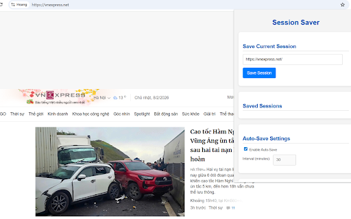 Session Saver screenshot