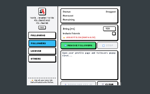 TIKFOL / Tiktok Unfollowers Pro - Remove Tiktok Following and Followers screenshot