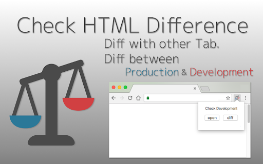 HTML Diff Check Tool screenshot