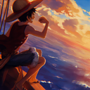 Luffy Sunset Live Wallpaper icon
