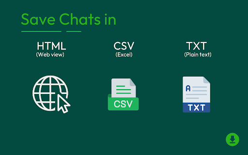 WAexport: Export WA Chats and Contacts screenshot