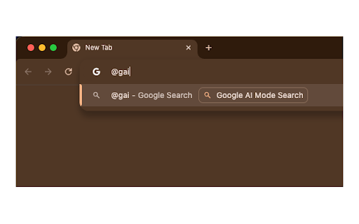 Google™ AI Mode Search screenshot