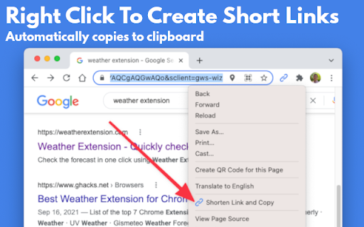 Url Shortener screenshot