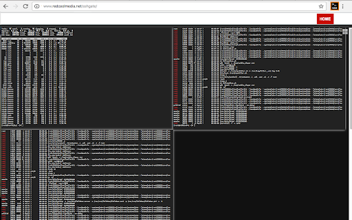 SSHGate ssh client and terminal emulator screenshot