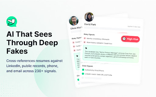 Jobright Fraud Detection — Catch Fake Candidates in Your ATS screenshot
