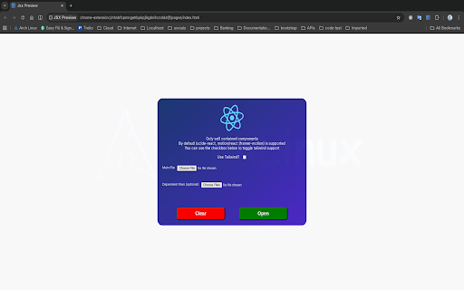 JSX Preview screenshot