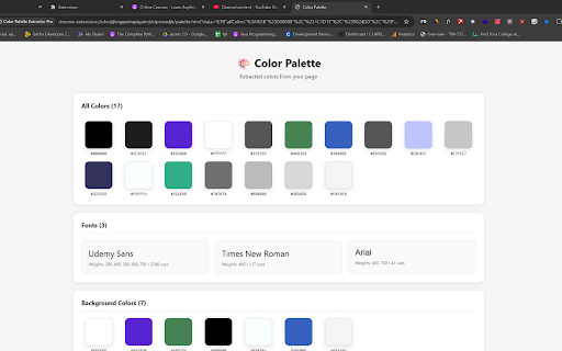 ChromaPick - Color Palette Extractor screenshot