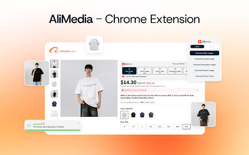 AliMedia | AliExpress image/video download screenshot