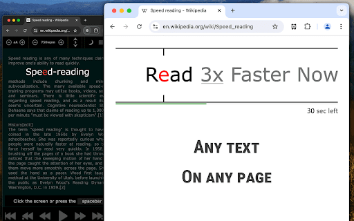Speed Reading screenshot