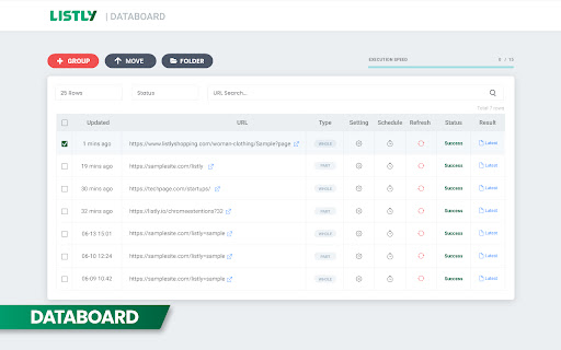 Listly - Web Scraping screenshot