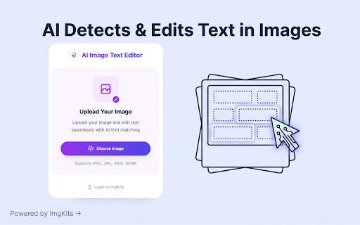 AI Image Text Editor screenshot
