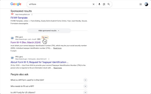 PDF Editor for Chrome:Edit, Fill, Sign, Print screenshot