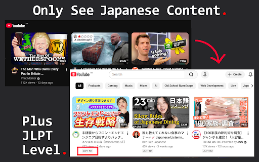 NihongoTube screenshot