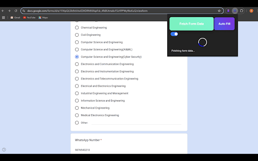 Google Forms Solver-Gemini Powered with OCR screenshot