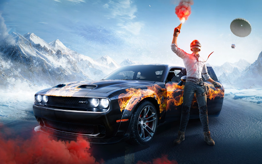 Dodge Challenger SRT PUBG Live Wallpaper screenshot