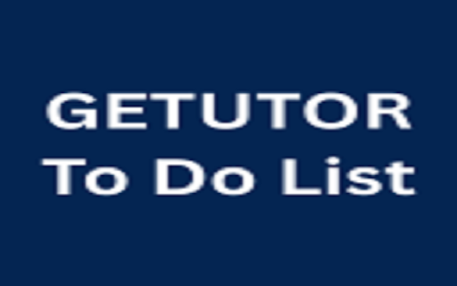 GETUTOR To Do List screenshot