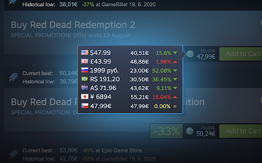 Augmented Steam screenshot