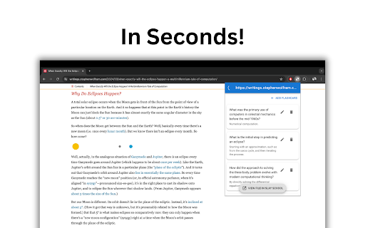 Slay School: AI flashcard maker & Quizlet alternative screenshot