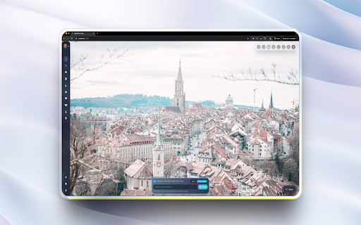 Wanderlust New Tab screenshot