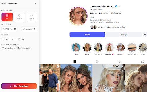 Fast & Anonymous Instagram Downloader screenshot