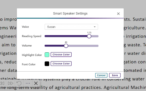 YuJa SmartSpeaker screenshot