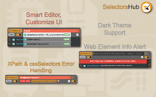 SelectorsHub screenshot