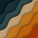 Abstract Angled Waves Live Wallpaper icon