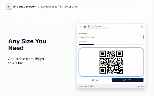 QR Code Generator screenshot