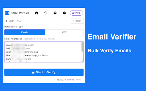Bulk Email Verifier & Checker screenshot