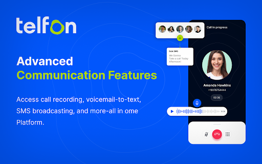 Telfon - Virtual Phone System screenshot
