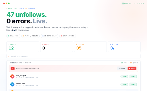 IG Unfollow Pro - Find & Unfollow Non-Followers screenshot
