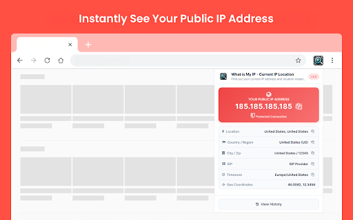 What is My IP - Current IP Location screenshot