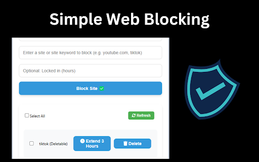 Escape Goose Web Blocker screenshot