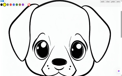 Puppy Coloring Pages screenshot