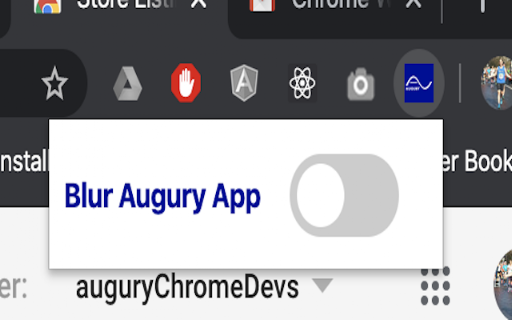 Augury Extension screenshot