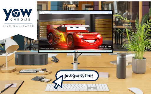 Lightning McQueen Live Wallpaper screenshot