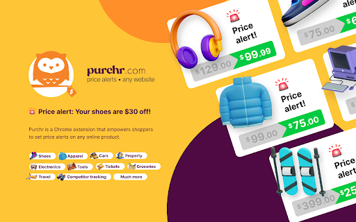 Purchr screenshot