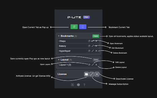 DLite - Split Screen & Popup Windows for Discord, Telegram & Web screenshot