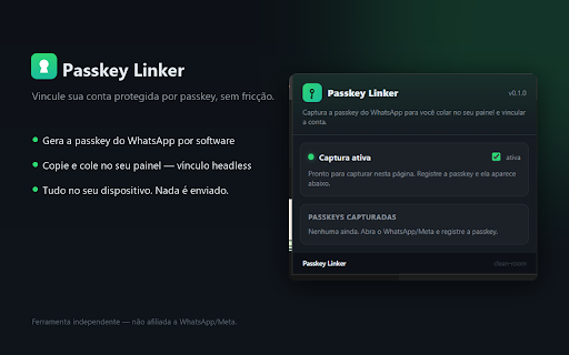 Passkey Linker screenshot