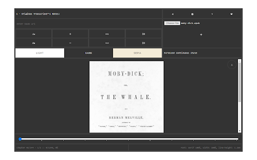 ePub Reader screenshot