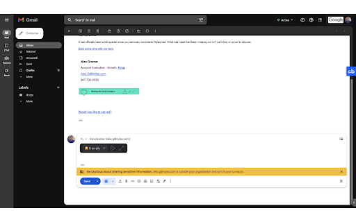 Reachly - GPT4 Powered Email Assistant screenshot