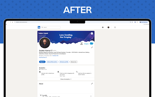 LinkedIn+ screenshot
