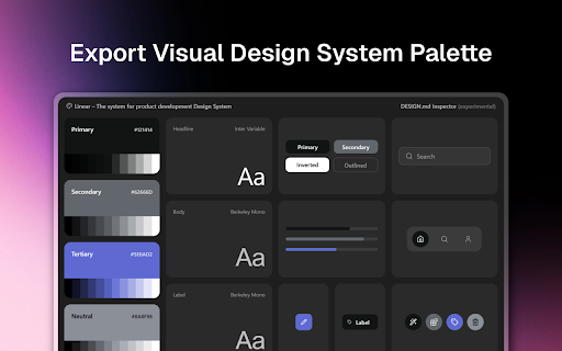 DESIGN.md Inspector screenshot