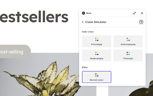 Stark Accessibility Checker screenshot