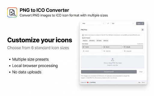 PNG to ICO screenshot